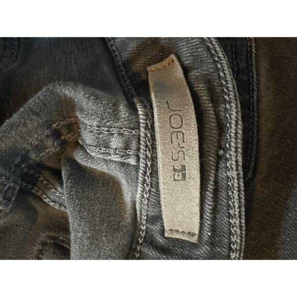 Joes Jeans Faded Black Denim Jean Frayed Cut Off Short Shorts Womens 26 3 Inseam - Picture 4 of 6